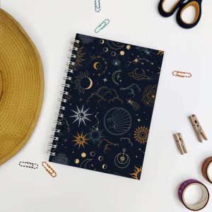 Constellations hardciver notebook
