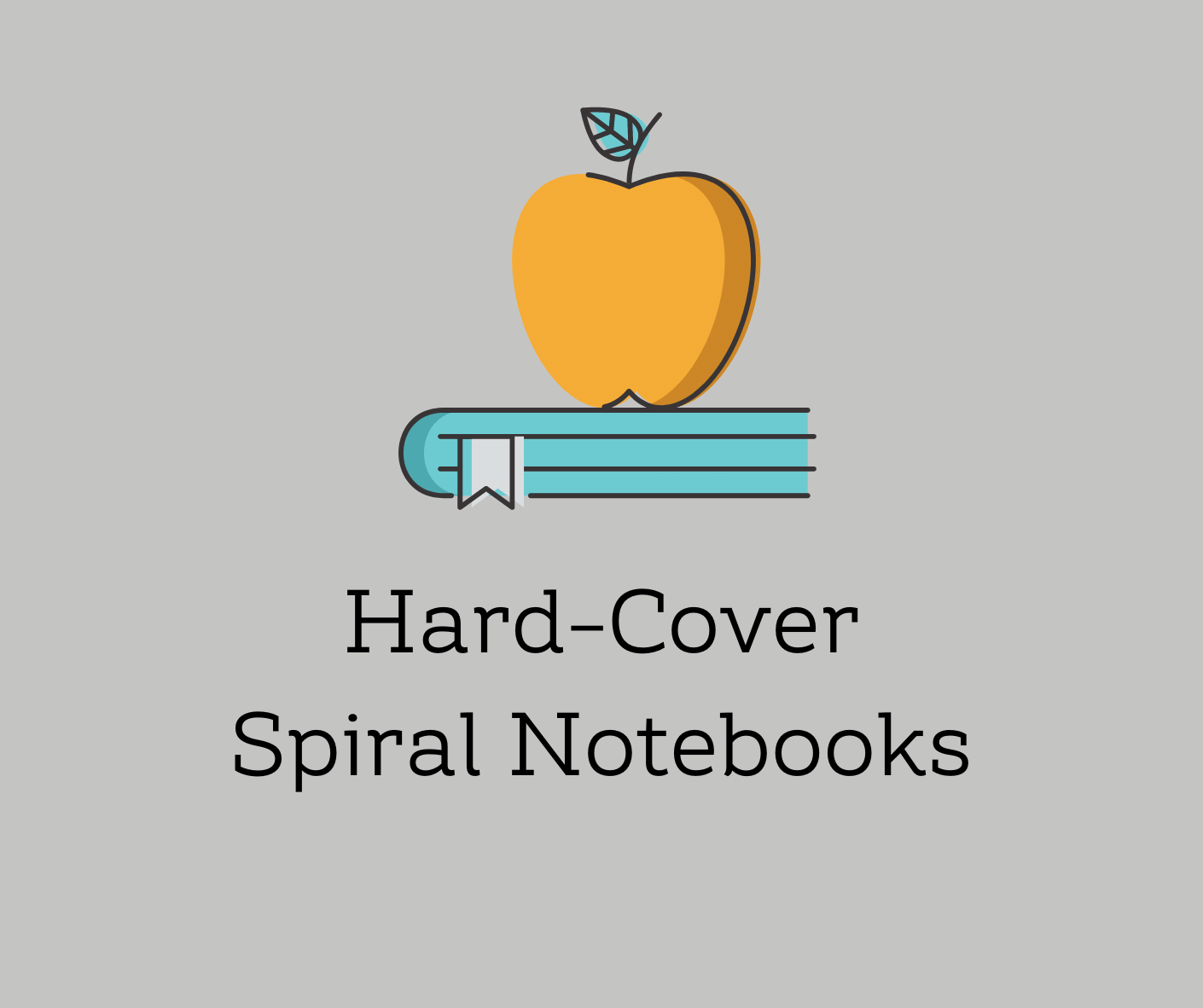 hardcover spiral notebooks