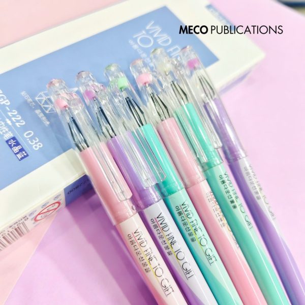 Vivid Gel Pens - Cute Gel Pens by Meco Publications (1)