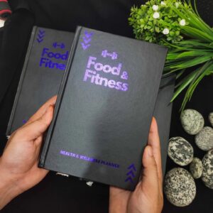 Food n Fitness Tracker - Planner Log (12 Months)