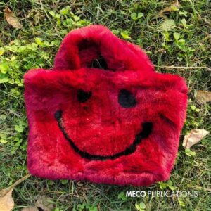 Scarlet - Faux Fur Women Plush Handbag