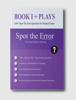 Spot the Error Mcqs (Book 1 + Plays)